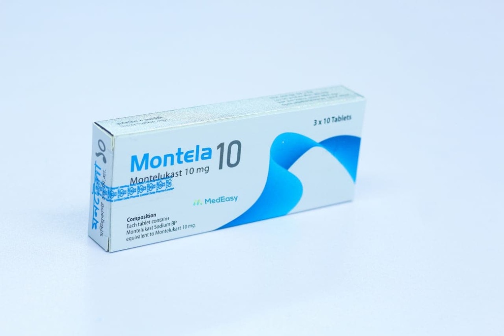 Montela- 10 mg Tablet/10's strip