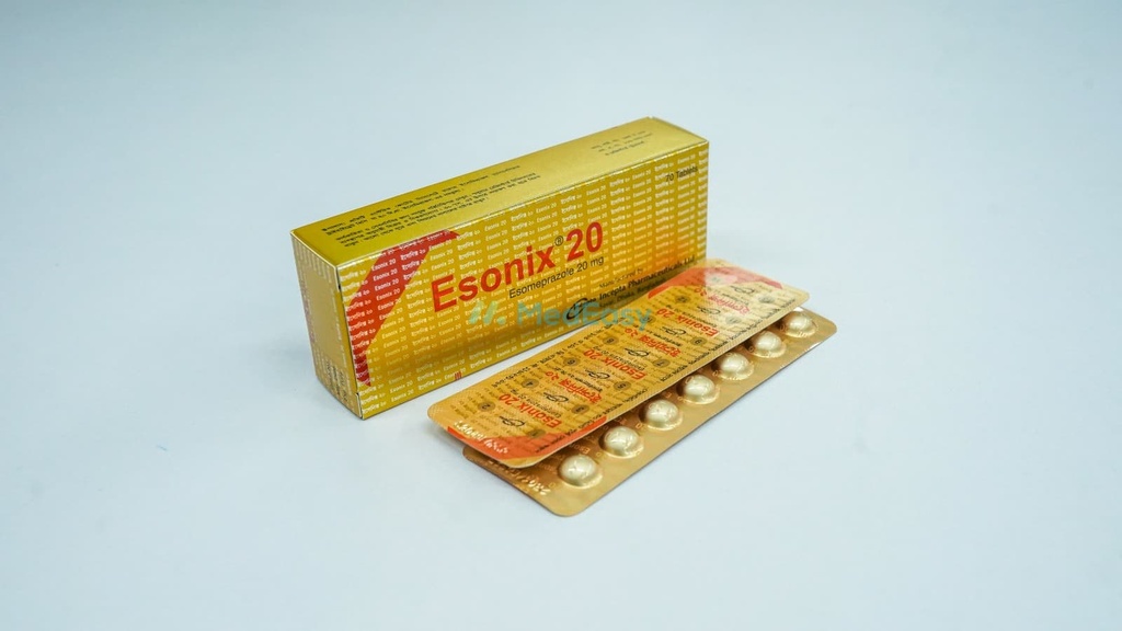 Esonix- 20 mg Tablet/14's strip