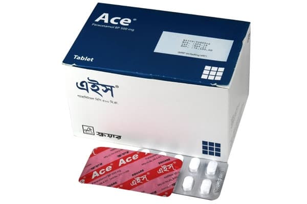 Ace- 500 mg Tablet/10's strip