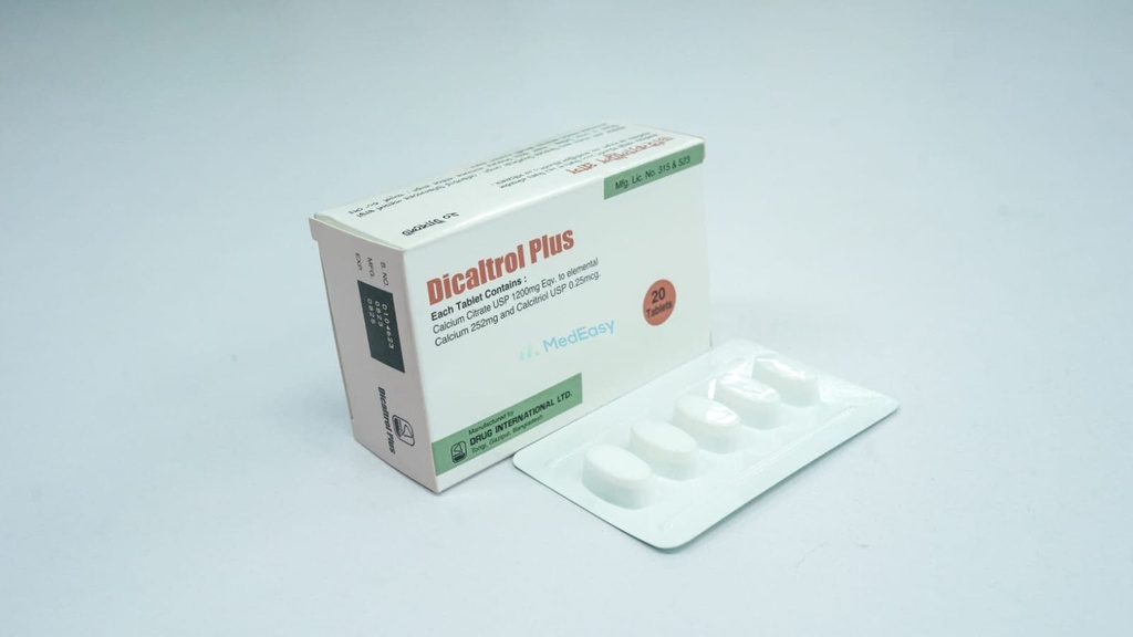 Dicaltrol Plus Tablet/5's strip