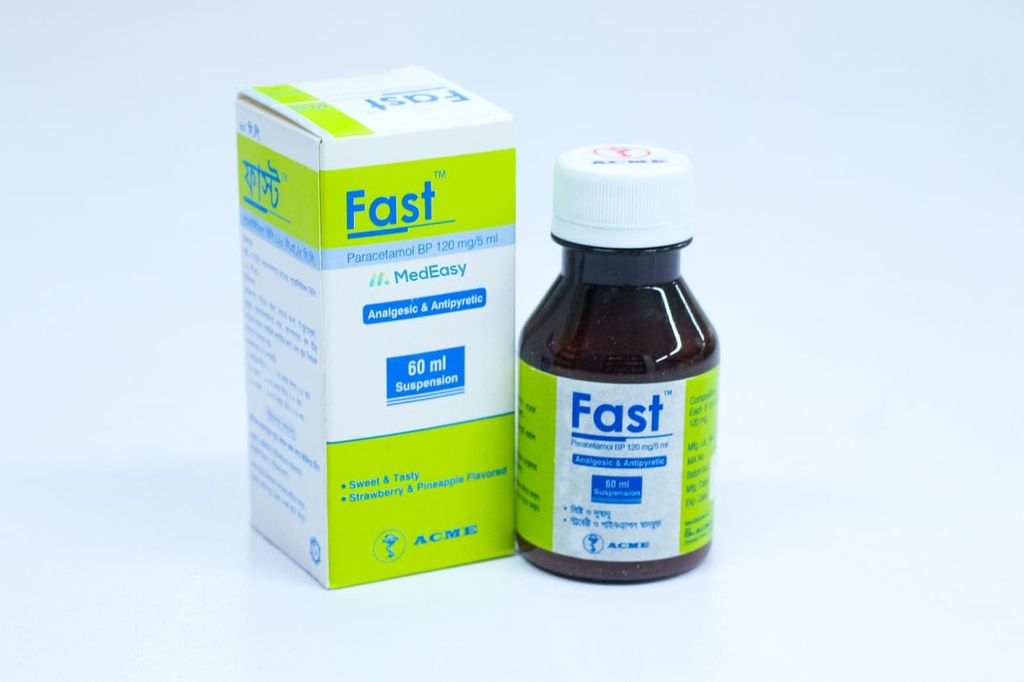 Fast Syrup-(120mg/5ml) 60 ml