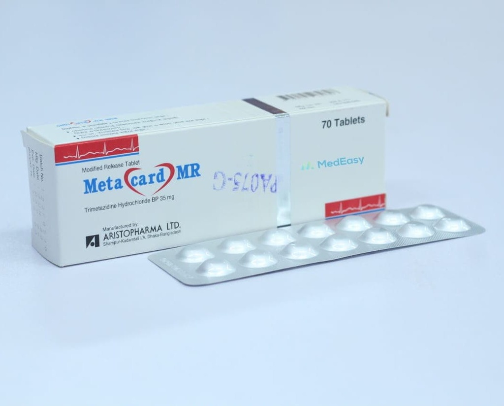 Metacard MR35 mg Tablet Trimetazidine Dihydrochloride