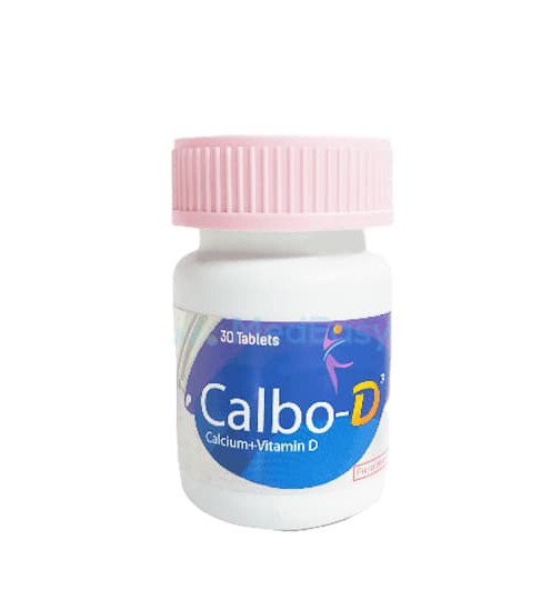 Calbo-D Tablet Calcium Carbonate [Elemental] + Vitamin D3