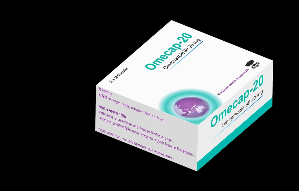 Omecap20 mg Capsule Omeprazole