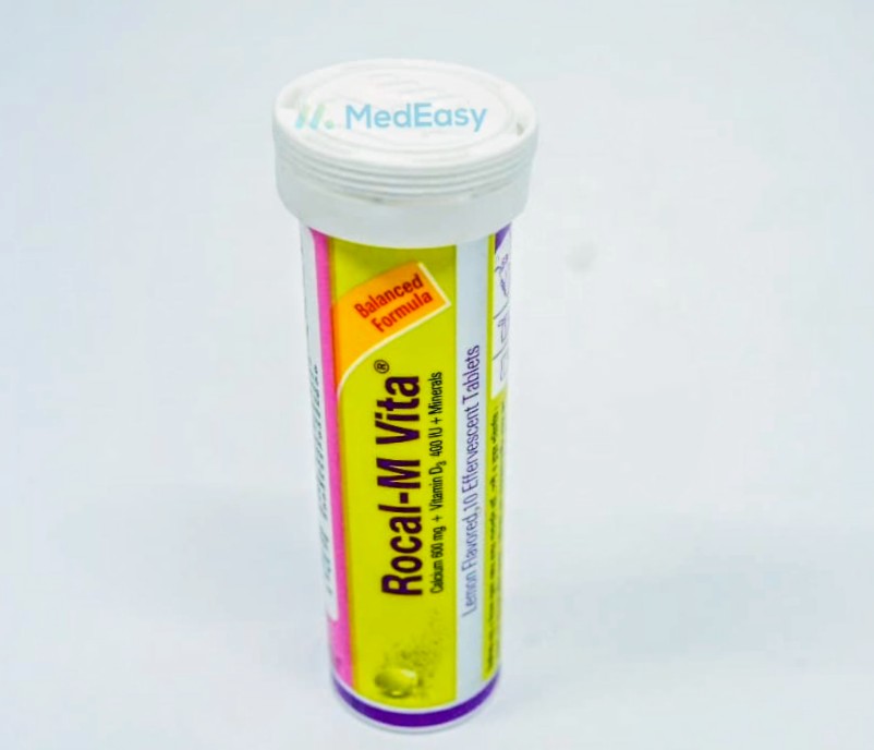 Rocal-M Vita. Tablet Calcium Carbonate + Vitamin D3 + Multimineral