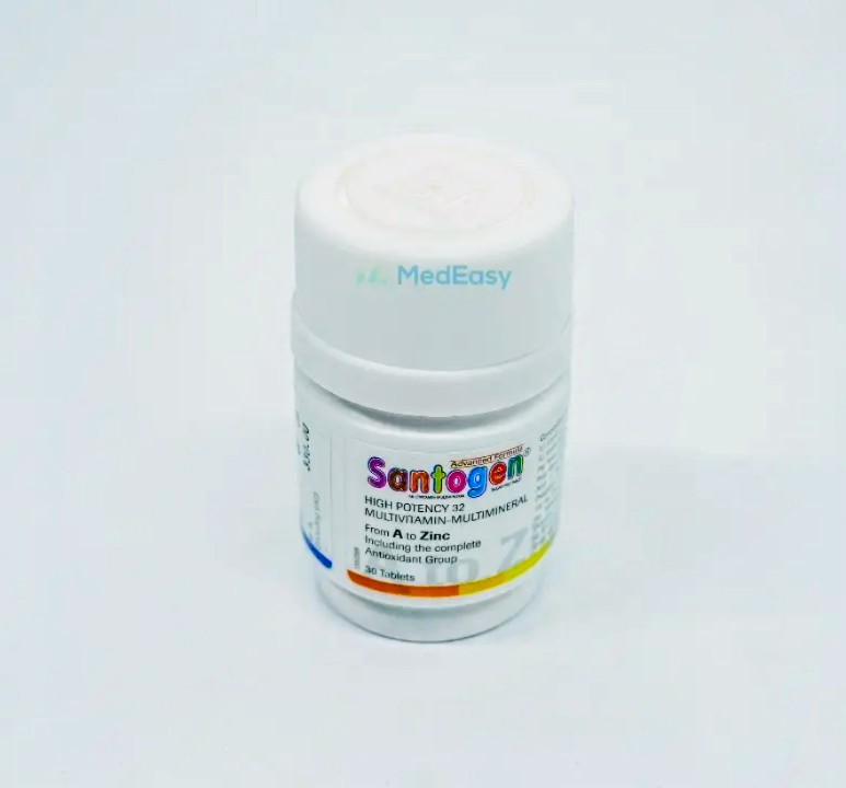 Santogen Tablet Multivitamin + Multimineral A-Z gold preparation