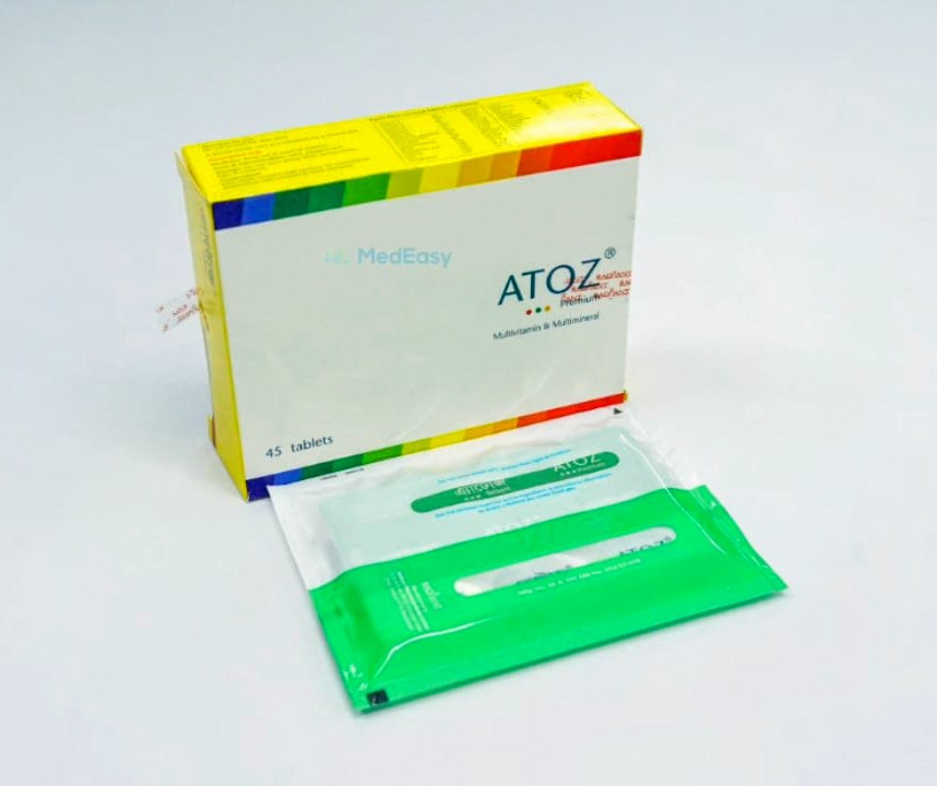 Atoz Premium Tablet Multivitamin + Multimineral A-Z gold preparation
