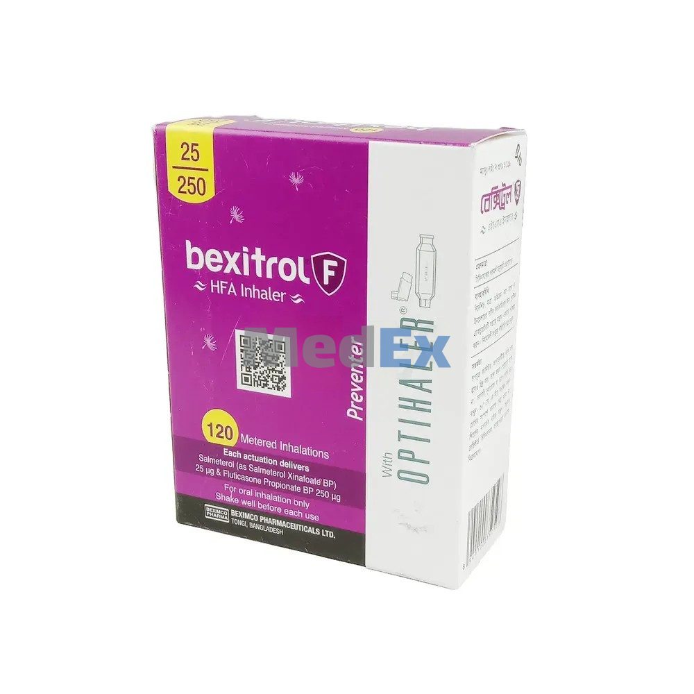 Bexitrol F Metered-Dose Inhaler (MDI)