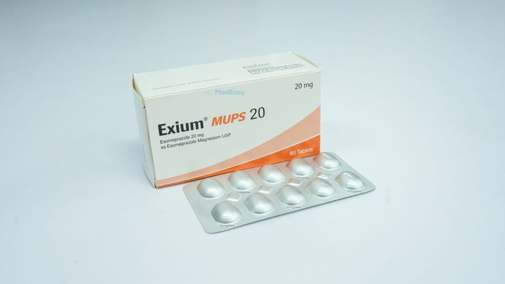 Exium MUPS 20 mg MUPS Tablet/10 pes