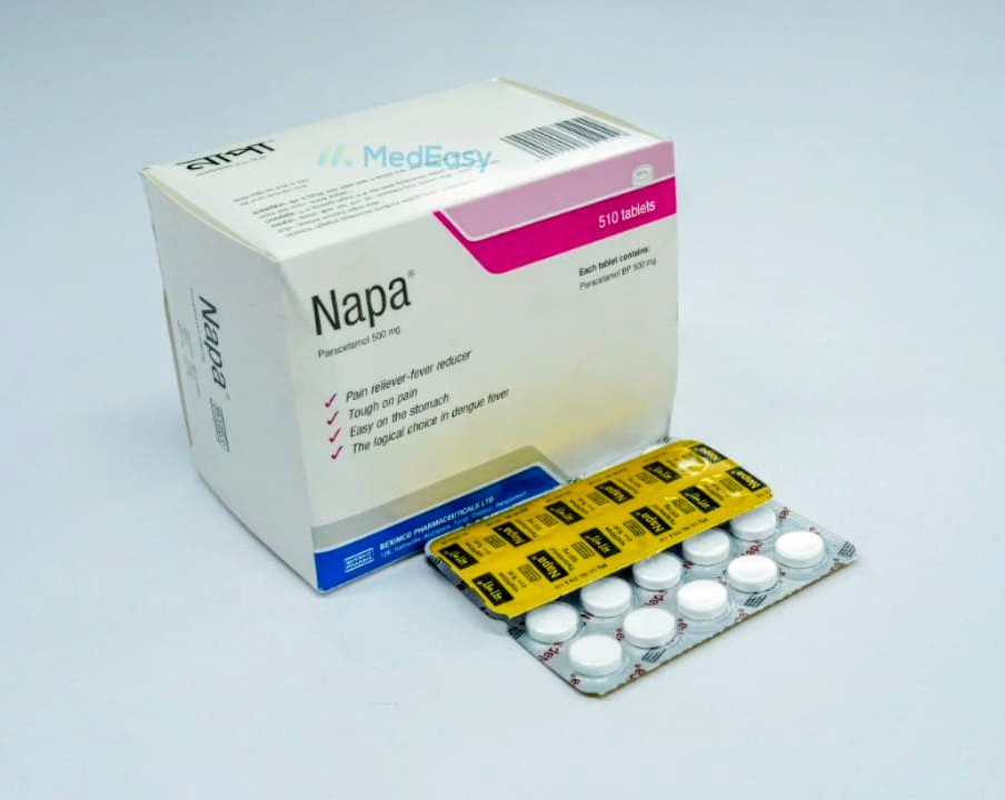 Napa500 mg Tablet Paracetamol