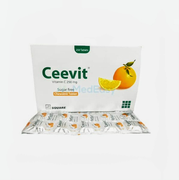 Ceevit250 mg Chewable Tablet Vitamin C [Ascorbic acid]