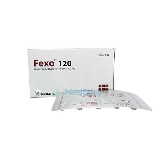 Fexo120 mg Tablet Fexofenadine Hydrochloride