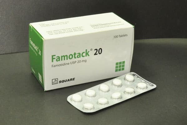 Famotack 20 mg Tablet/15 pes