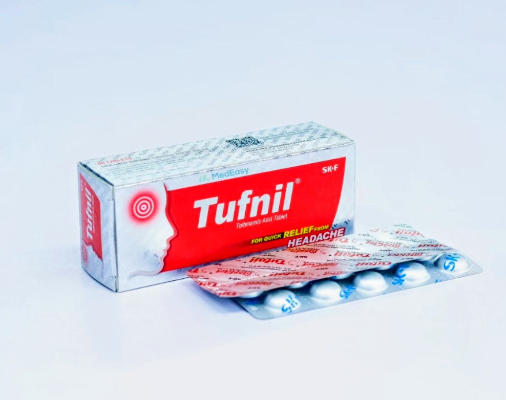 Tufnil200 mg Tablet Tolfenamic acid