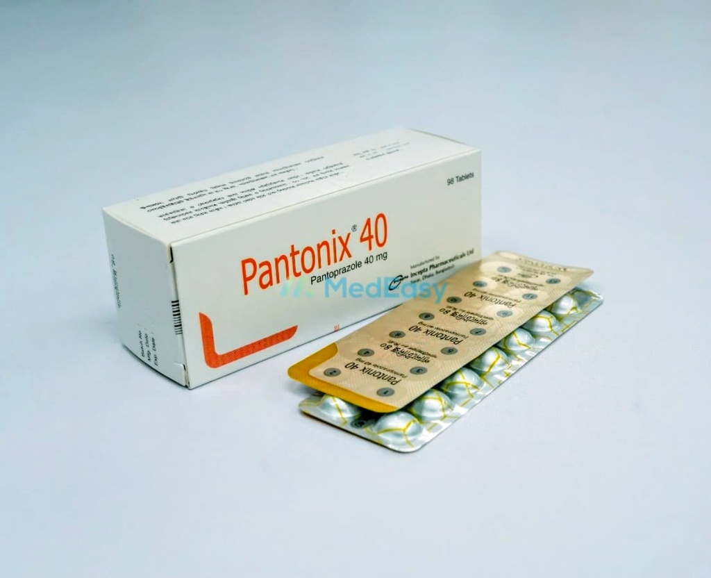 Pantonix40 mg Tablet Pantoprazole