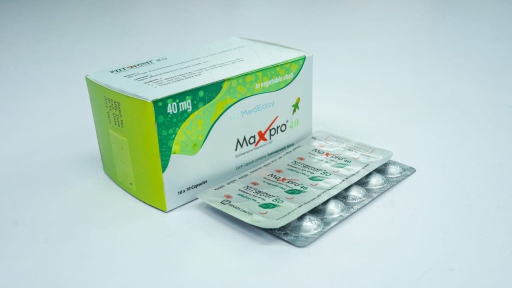 Maxpro 40 mg Capsule/10 pes