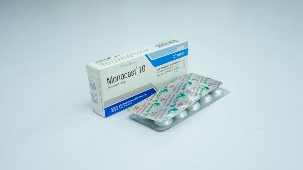 Monocast 10 mg Tablet/10 pes