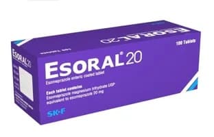 Esoral 20 mg Tablet/14 pes