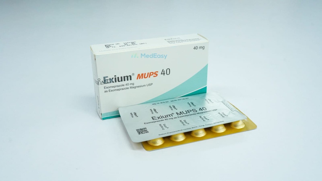 Exium MUPS40 mg MUPS Tablet/10 pes
