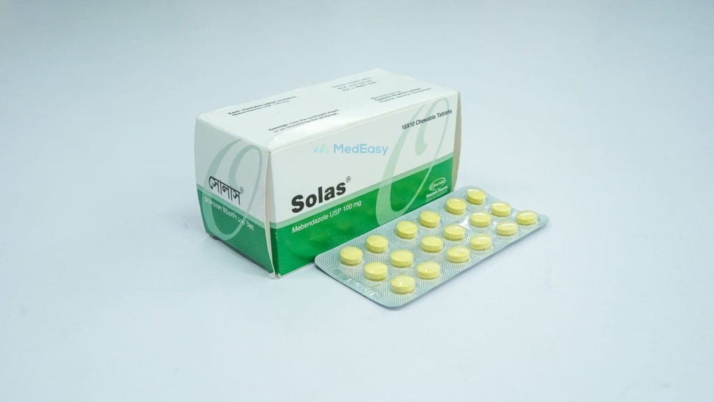Solas100 mg Chewable Tablet/6 pes