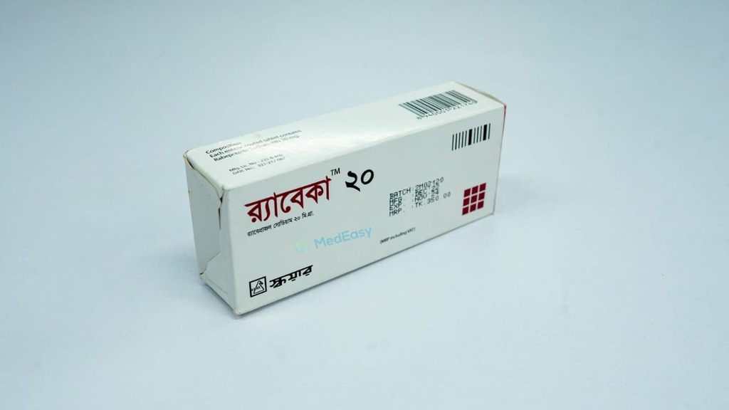 Rabeca 20 mg Tablet/10 pes