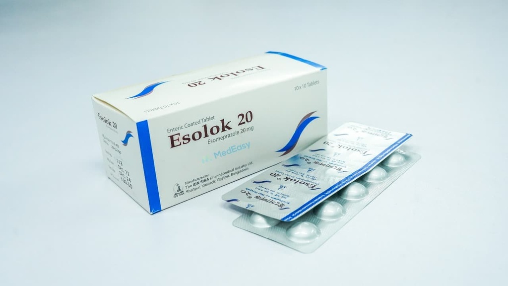 Esolok 20 mg Tablet/10 pes