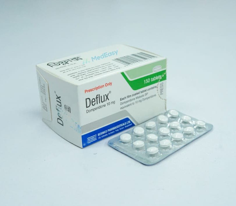 Deflux10 mg Tablet Domperidone Maleate
