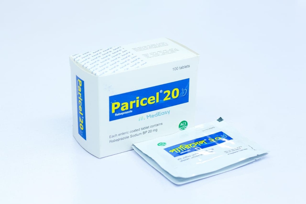 Paricel20 mg Tablet Rabeprazole Sodium