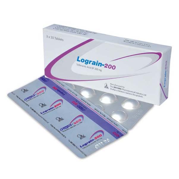 Lograin200 mg Tablet/10 pes