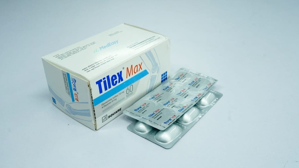 Tilex Max 750 mg+50 mg Tablet/6 pes
