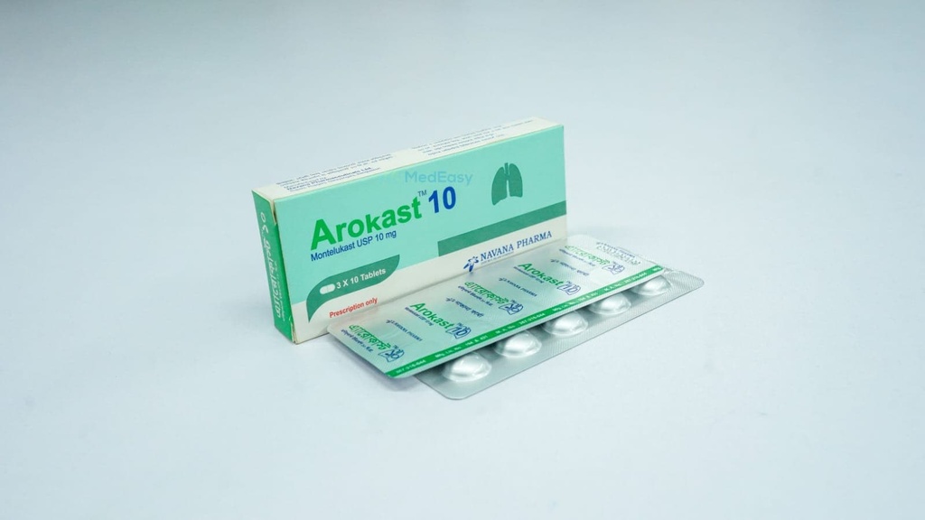 Arokast10 mg Tablet/10 pes