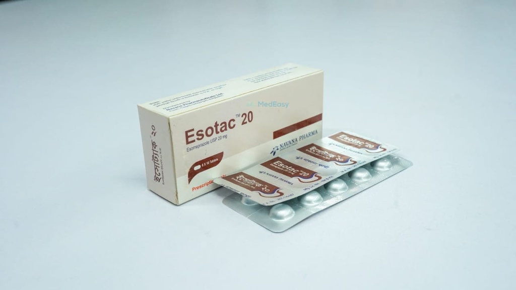Esotac 20 mg Tablet/1 pes