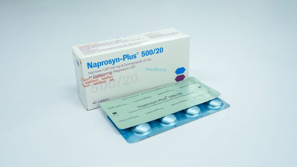 Naprosyn Plus500 mg+20 mg Tablet/10 pes