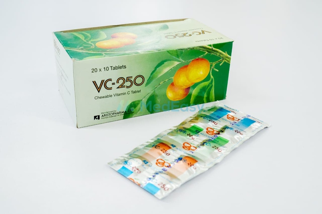 VC-250250 mg Chewable Tablet/10 pes