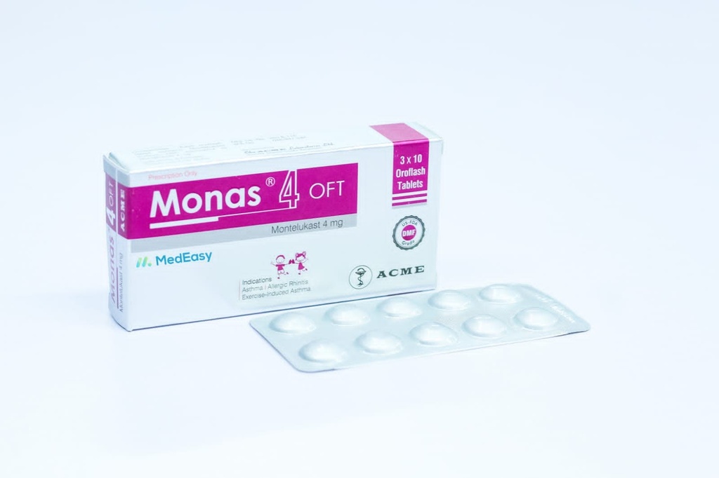 Monas OFT 4 mg Tablet