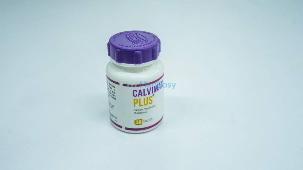 Calvimax Plus Tablet Calcium Carbonate + Vitamin D3 + Multimineral