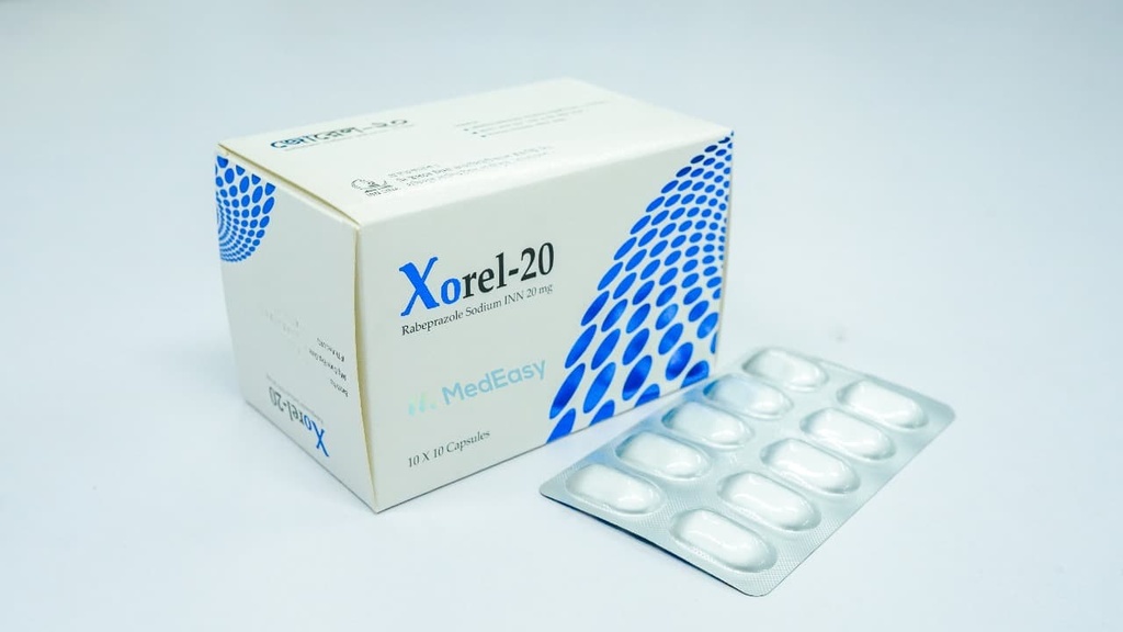 Xorel20 mg Capsule Rabeprazole Sodium