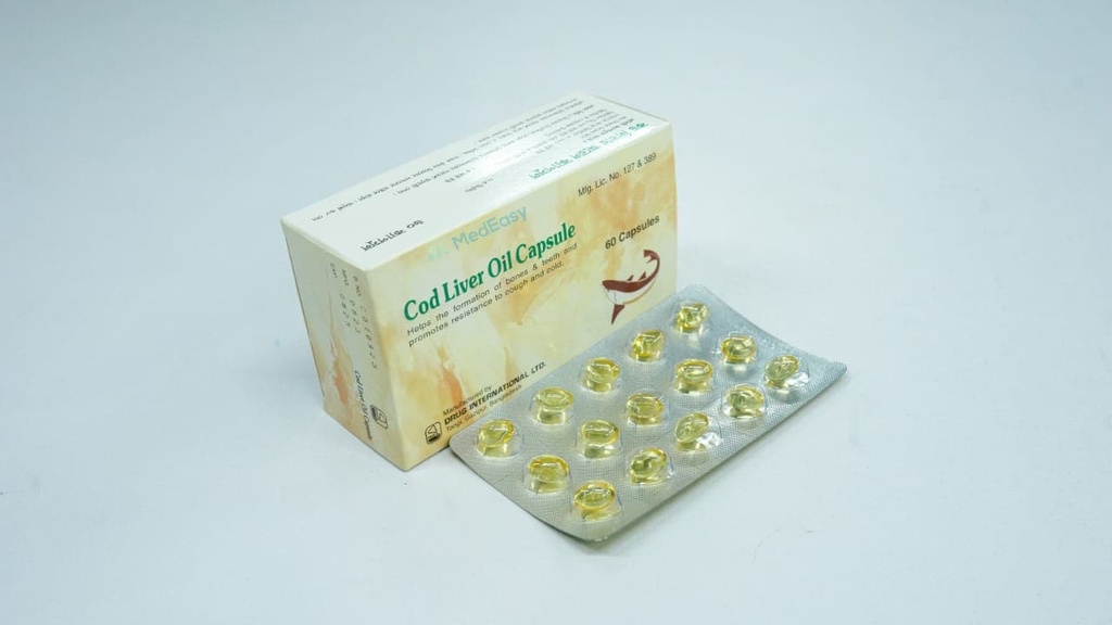 Cod Liver Oil Capsule Cod Liver Oil