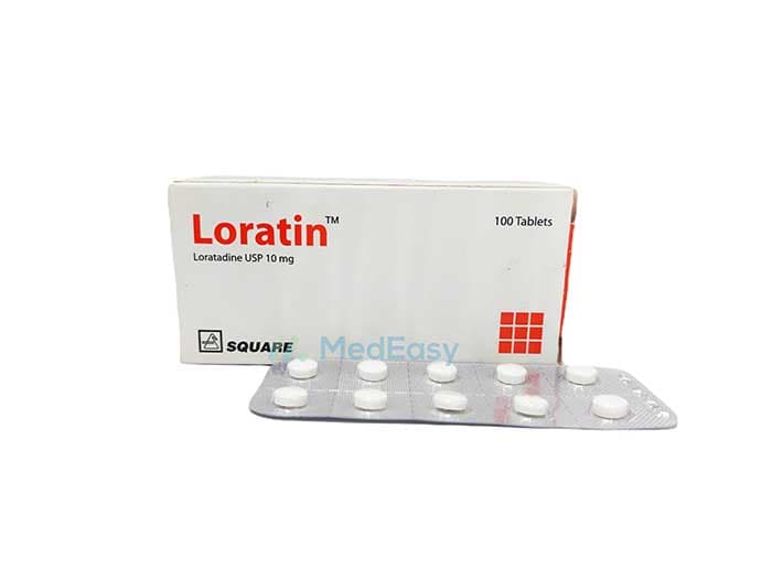 Loratin 10 mg Tablet