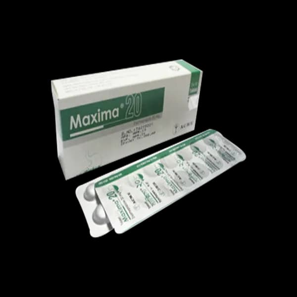 Maxima 20 mg Tablet