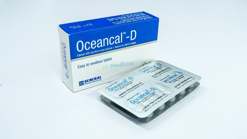 Oceancal-D Tablet Calcium Carbonate [Coral source] + Vitamin D3