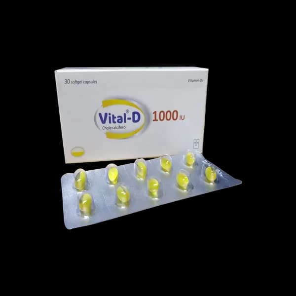 Vital-D1000 IU Capsule Colecalciferol [Vitamin D3]