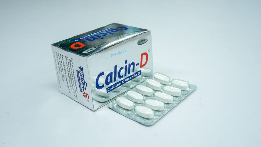 Calcin-D Tablet Calcium Carbonate [Elemental] + Vitamin D3