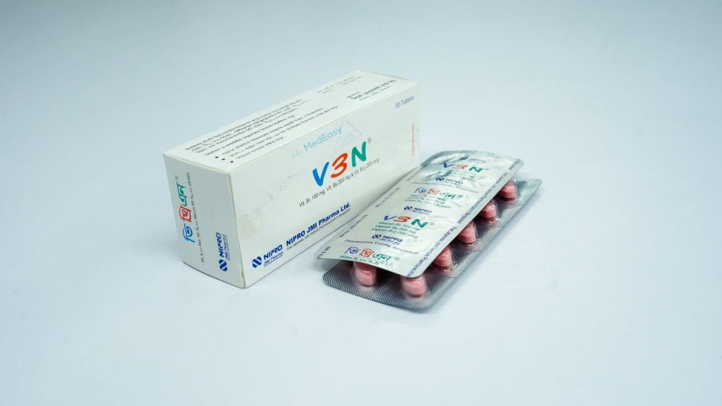 V3N 100 mg+200 mg+200 mcg Tablet