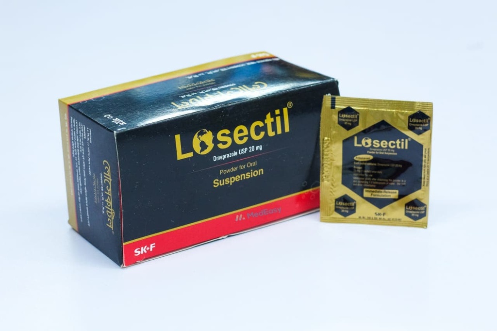 Losectil 20 mg Powder/1 pes