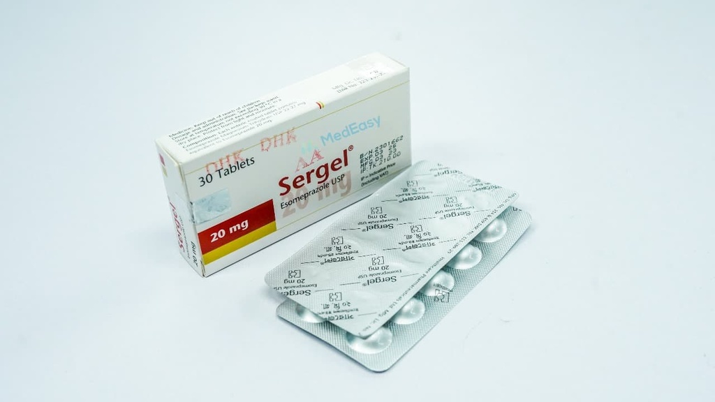 Sergel 20 mg Tablet Tablet