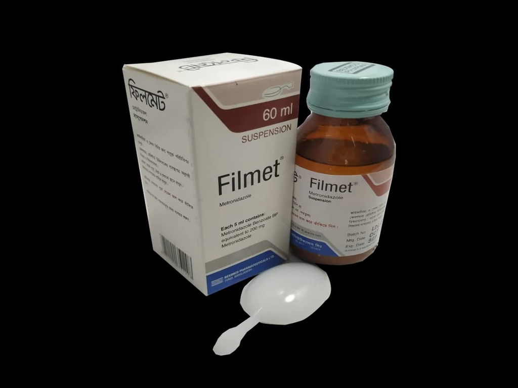 Filmet60 ml Oral Suspension Metronidazole