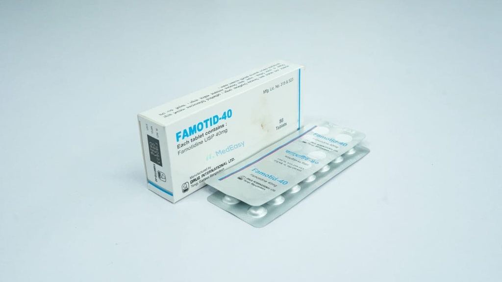 Famotid40 mg Tablet Famotidine