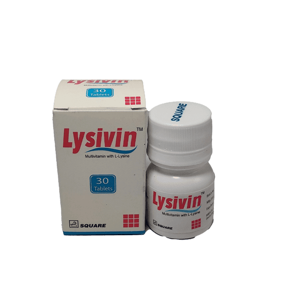 Lysivin Tablet Multivitamin with L-Lysine