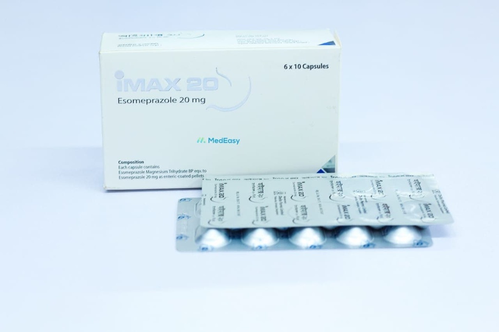 iMAX20 mg Capsule Esomeprazole Magnesium Trihydrate
